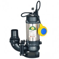 JS Pump JS 1500 SV Submersible Sewage Vortex Pump 230v 750 Lpm 10 Hm 3"