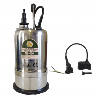 JS Pump RSD 400 Submersible Residue Water Pump 230v fitted with Crab Probe